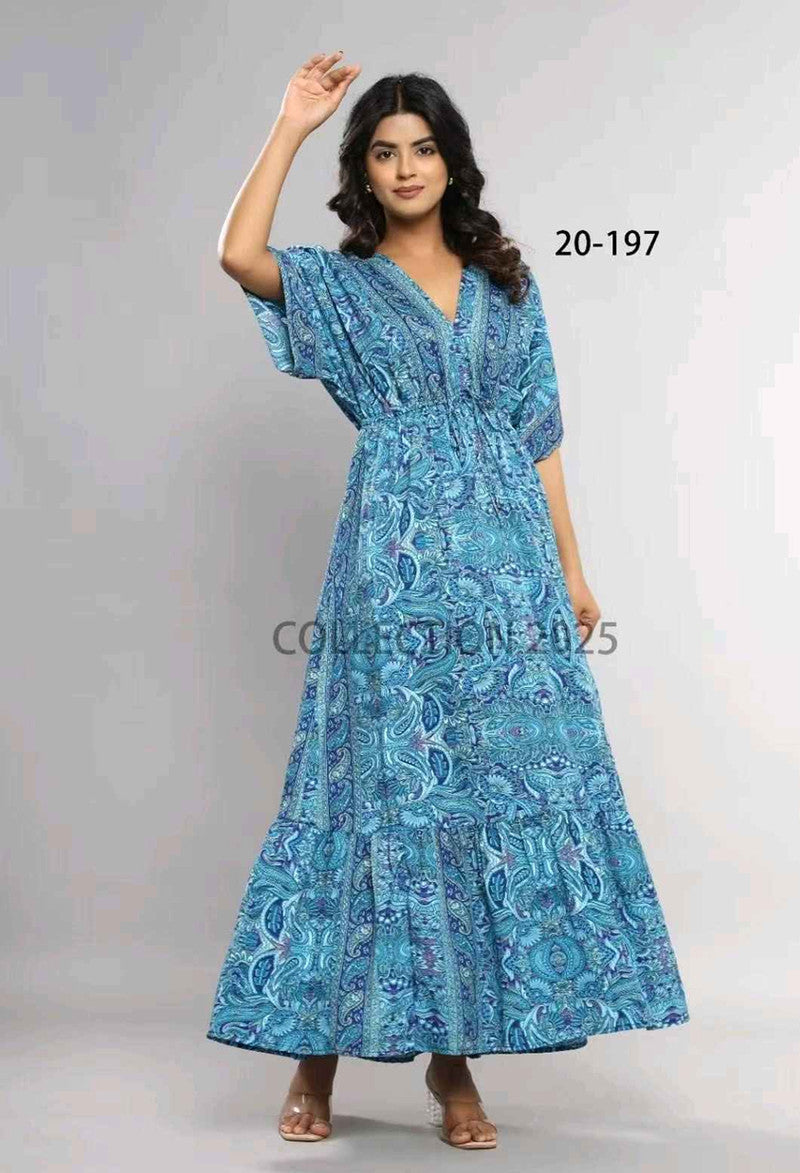 Vestito indiano donna Boho all'ingrosso modello 20-197 - L&Y