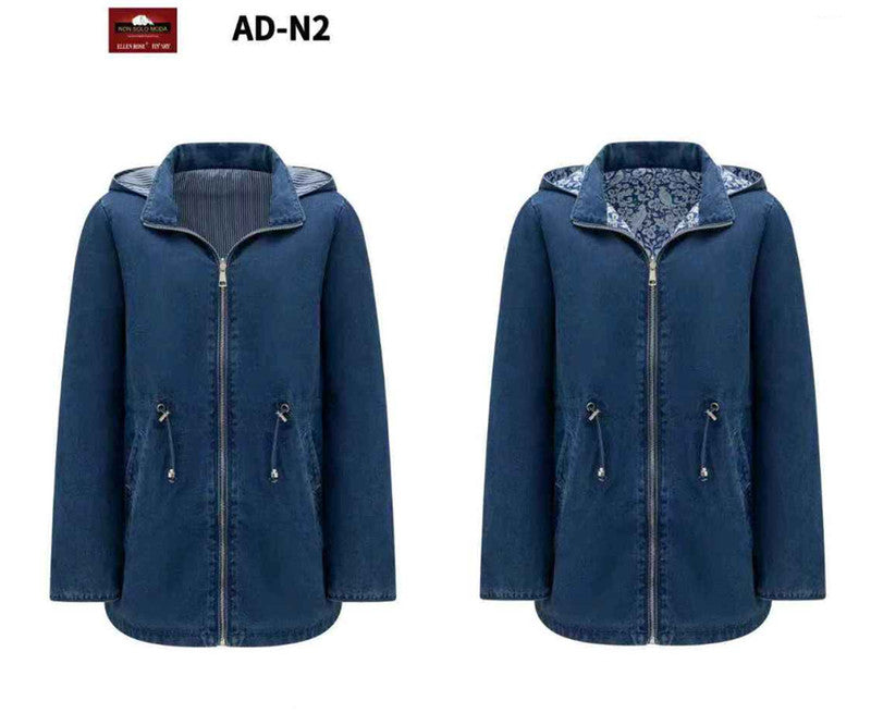 Giacca di jeans donna Ellen Rose all'ingrosso modello AD-N2-2 - L&Y