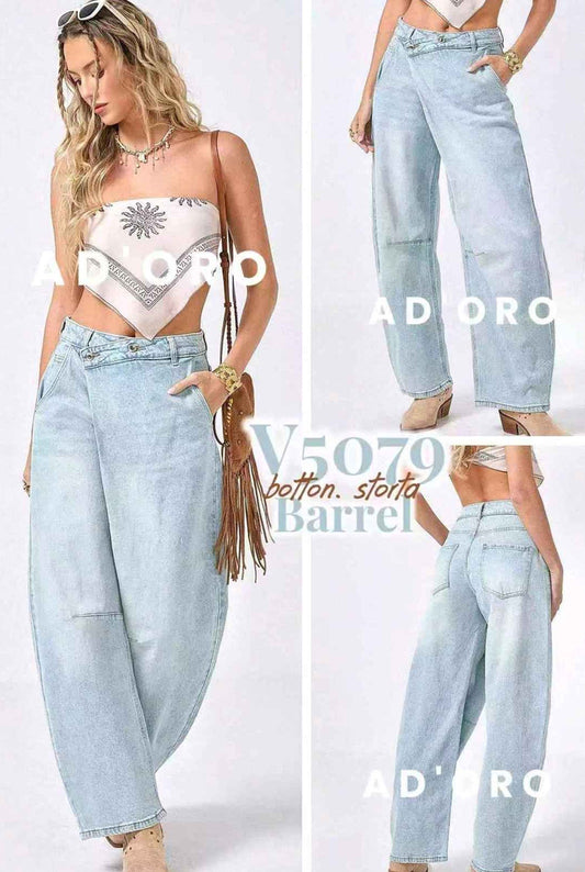 Jeans donna AD'ORO all'ingrosso modello V5079 - L&Y