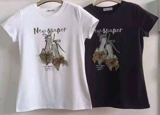 T-shirt donna SEXY LADY all'ingrosso modello A375 - L&Y