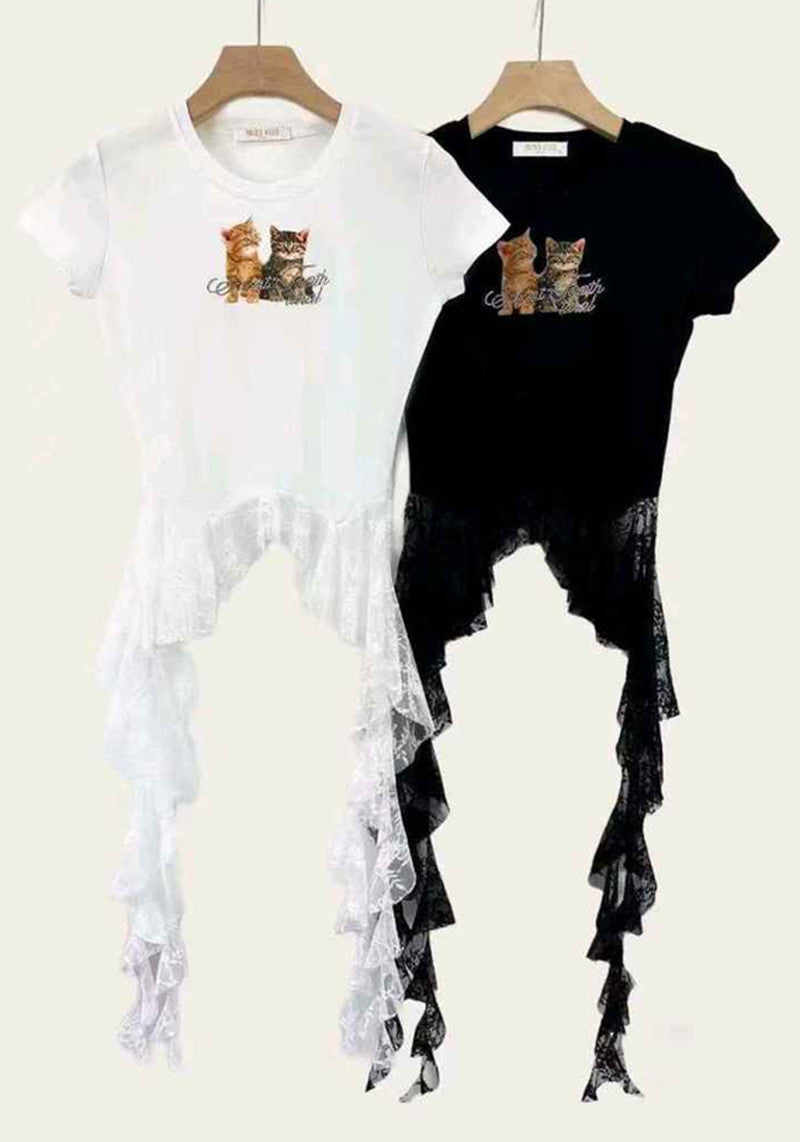 T-shirt donna Miss Kiss all'ingrosso modello MS-A808 - L&Y