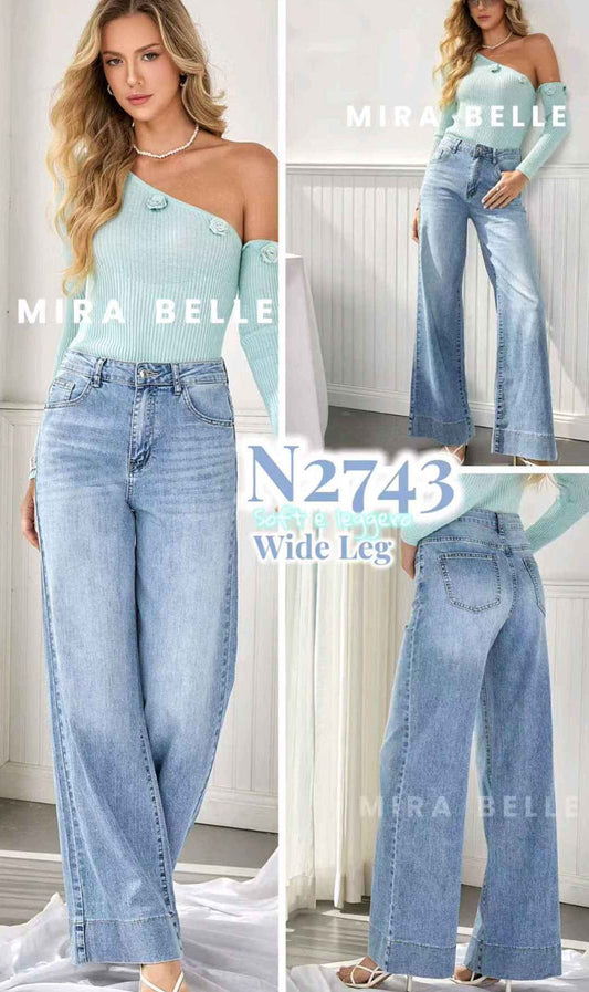 Jeans donna Mira Belle all'ingrosso modello N2743 - L&Y