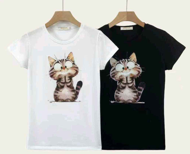 T-shirt donna Miss Kiss all'ingrosso modello MS-A6128 - L&Y