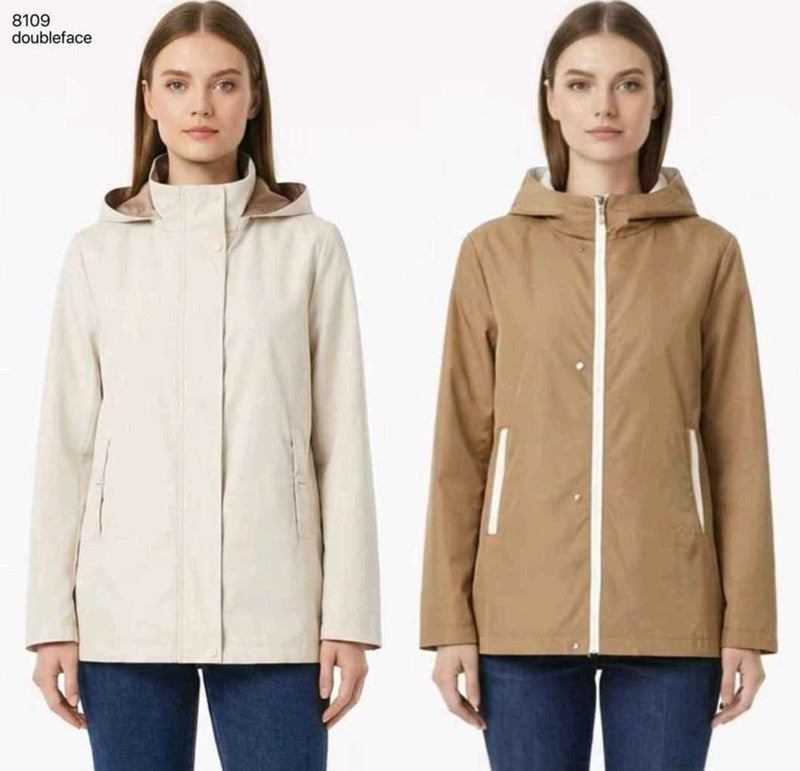 Giacca taglia comoda donna Blu Deise all'ingrosso modello 8109 - L&Y