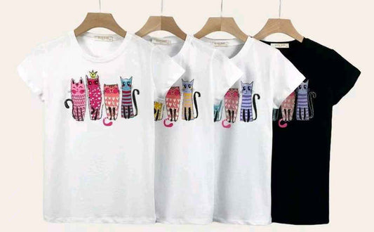 T-shirt donna Miss Kiss all'ingrosso modello MS-A560 - L&Y