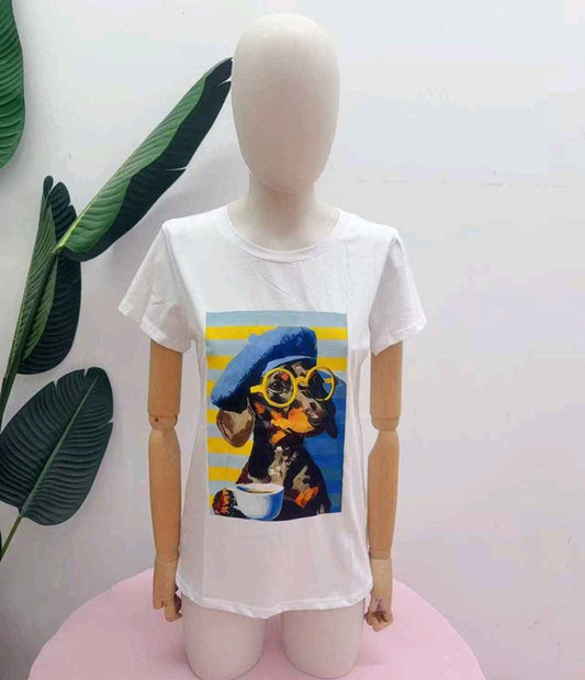 T-shirt donna Timiami all'ingrosso modello 68001-125 - L&Y