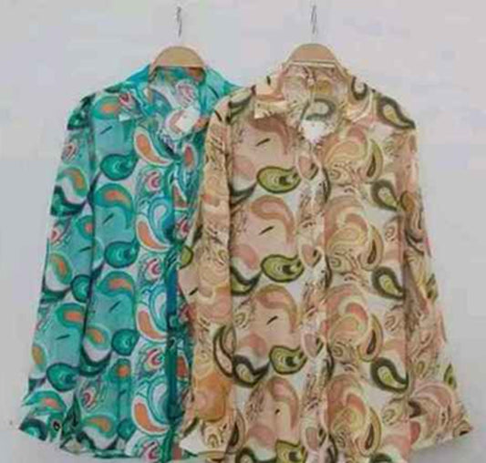 Camicia donna Morghy all'ingrosso modello MO-S4281 - L&Y