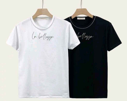 T-shirt donna Miss Kiss all'ingrosso modello MS-A632 - L&Y