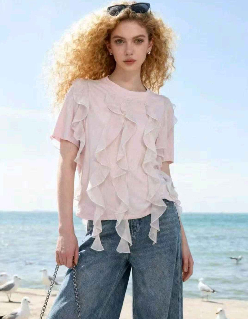 T-shirt donna Studio Eleven all'ingrosso modello V692 - L&Y