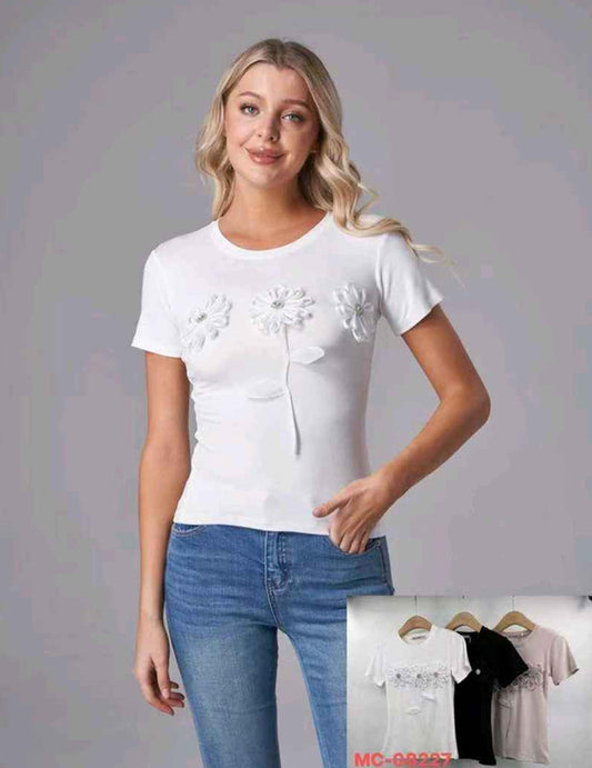 T-shirt donna Monte Cervino all'ingrosso modello MC08227 - L&Y