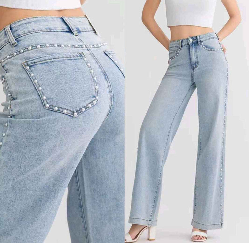 Jeans donna Lovely Star all'ingrosso modello Z6383 - L&Y