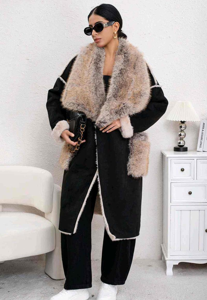 Giacca di ecopelle donna Vincenove all'ingrosso modello DA-1023(A) - L&Y