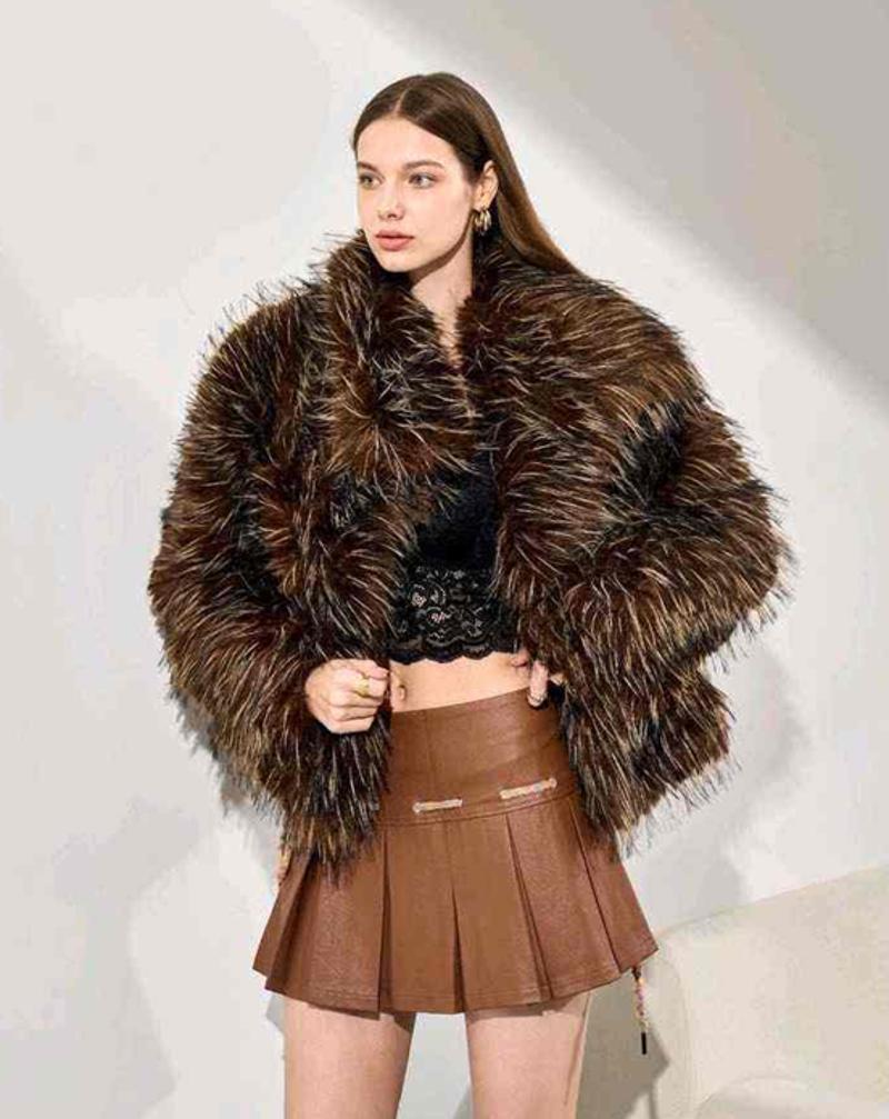 Ecopelliccia donna Miss Kiss all'ingrosso modello MS-23 - L&Y