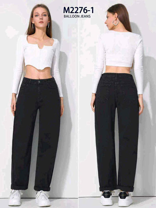 Jeans donna Kiss Pink all'ingrosso modello M2276-1 - L&Y
