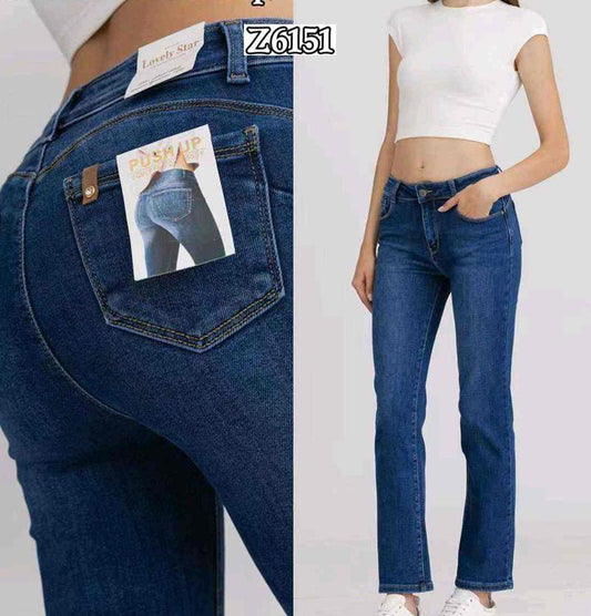 Jeans donna Lovely Star all'ingrosso modello Z6151 - L&Y