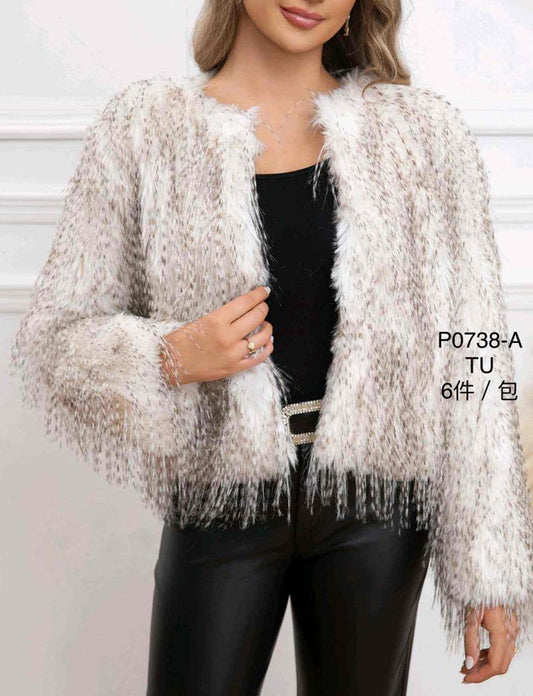 Ecopelliccia donna Vinceotto all’ingrosso modello P0738 - L&Y