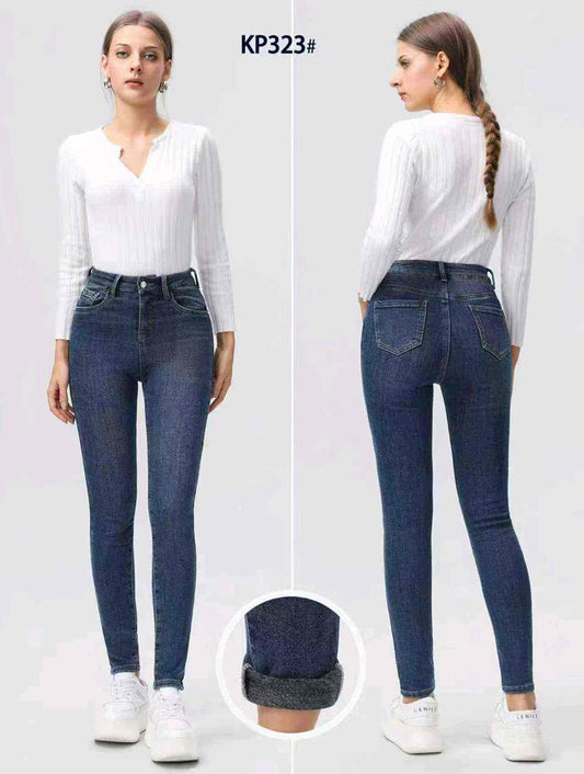 Jeans donna Kiss Pink all'ingrosso modello KP323 - L&Y