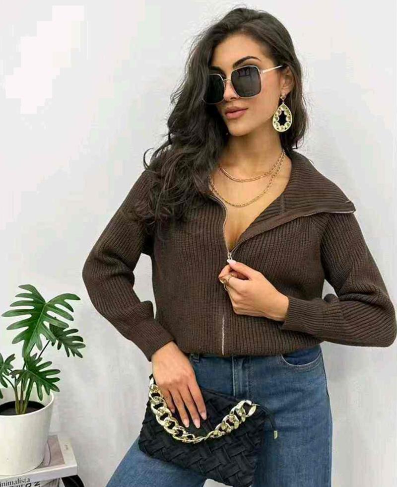 Cardigan donna Jack Berry all'ingrosso modello Y87732 - L&Y