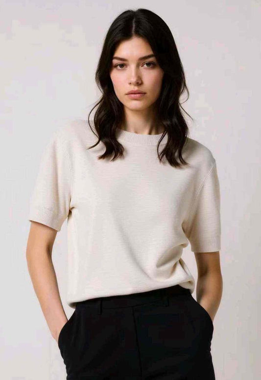 Maglia donna Blu Oltre all’ingrosso modello WB86233A - L&Y