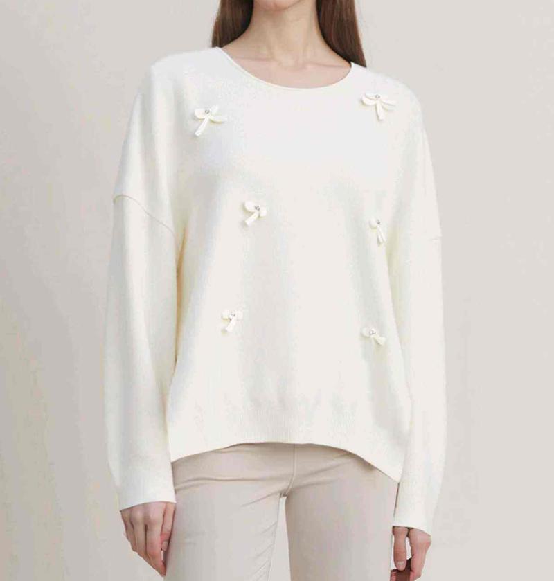 Maglia donna Blu Oltre all'ingrosso modello WN86755 - L&Y