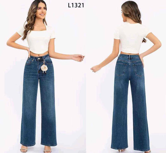 Jeans donna Farfallina all'ingrosso modello L1321 - L&Y