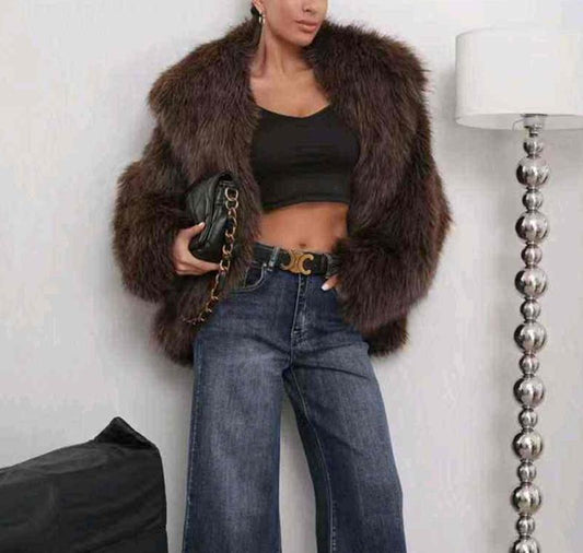 Ecopelliccia donna Vinceotto all'ingrosso modello P-567 - L&Y