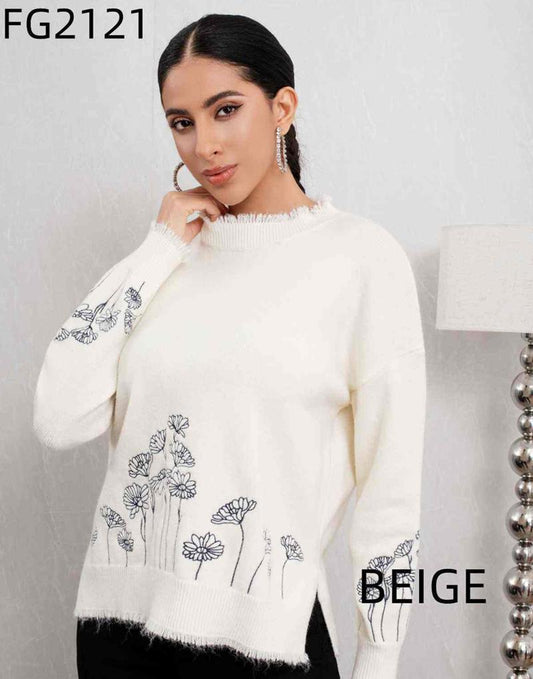 Maglia donna Flex moda all'ingrosso modello FG-2121 - L&Y