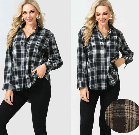 Camicia donna Jean Louis Francoise all’ingrosso modello A65658 - L&Y