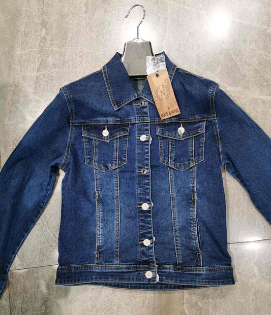 Giacca di jeans donna Nove & Nove all'ingrosso modello F2590 - L&Y