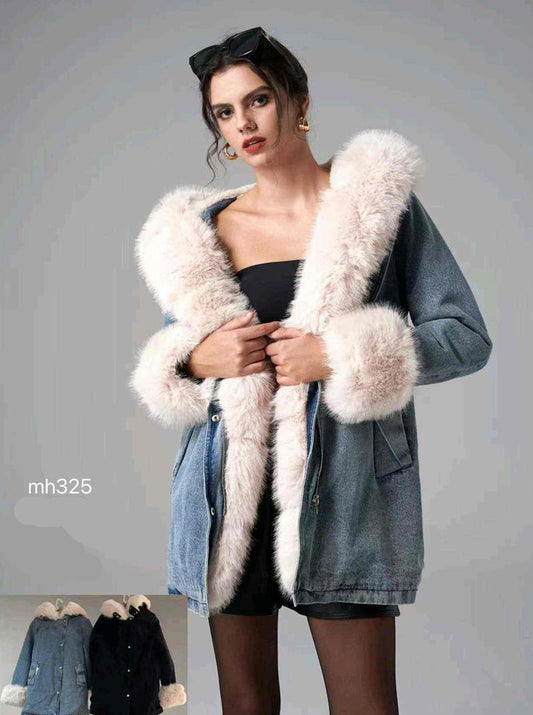 Giacca di jeans donna Monte Cervino all'ingrosso modello MH325 - L&Y