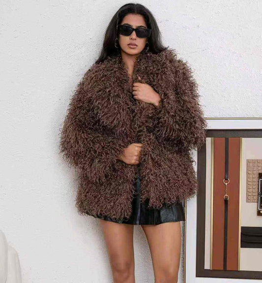 Ecopelliccia donna Vinceotto all'ingrosso modello P-562 - L&Y