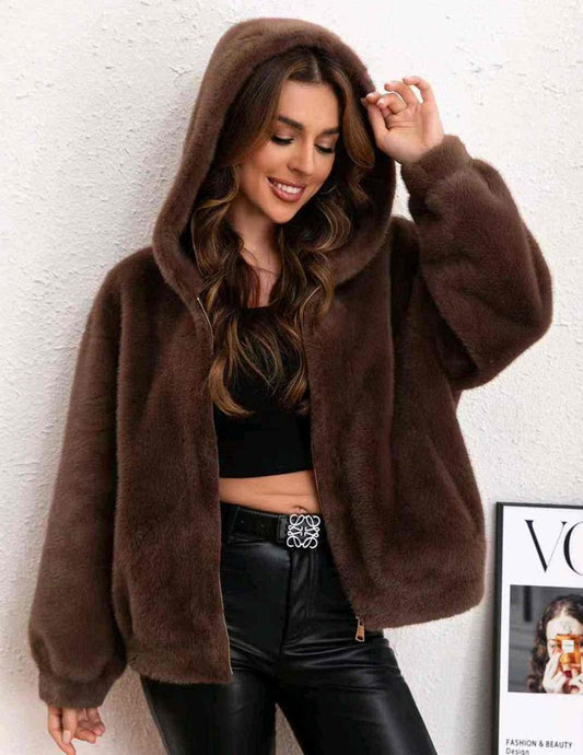 Ecopelliccia donna Vinceotto all'ingrosso modello P-563 - L&Y