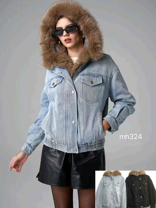 Giacca di jeans donna Monte Cervino all'ingrosso modello MH324 - L&Y