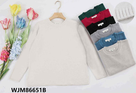 Maglia donna Blu Oltre all'ingrosso modello WJM86651B - L&Y