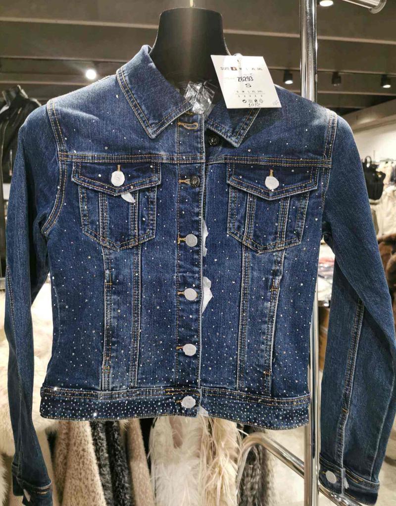 Giacca di jeans donna Nove & Nove all'ingrosso modello Z6293 - L&Y