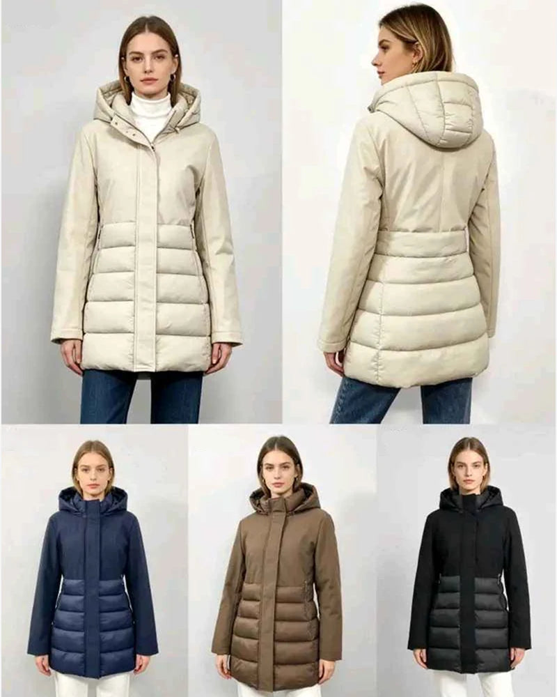 Giacca donna Blu Deise caffè all'ingrosso modello 8116A - L&Y - foto 2