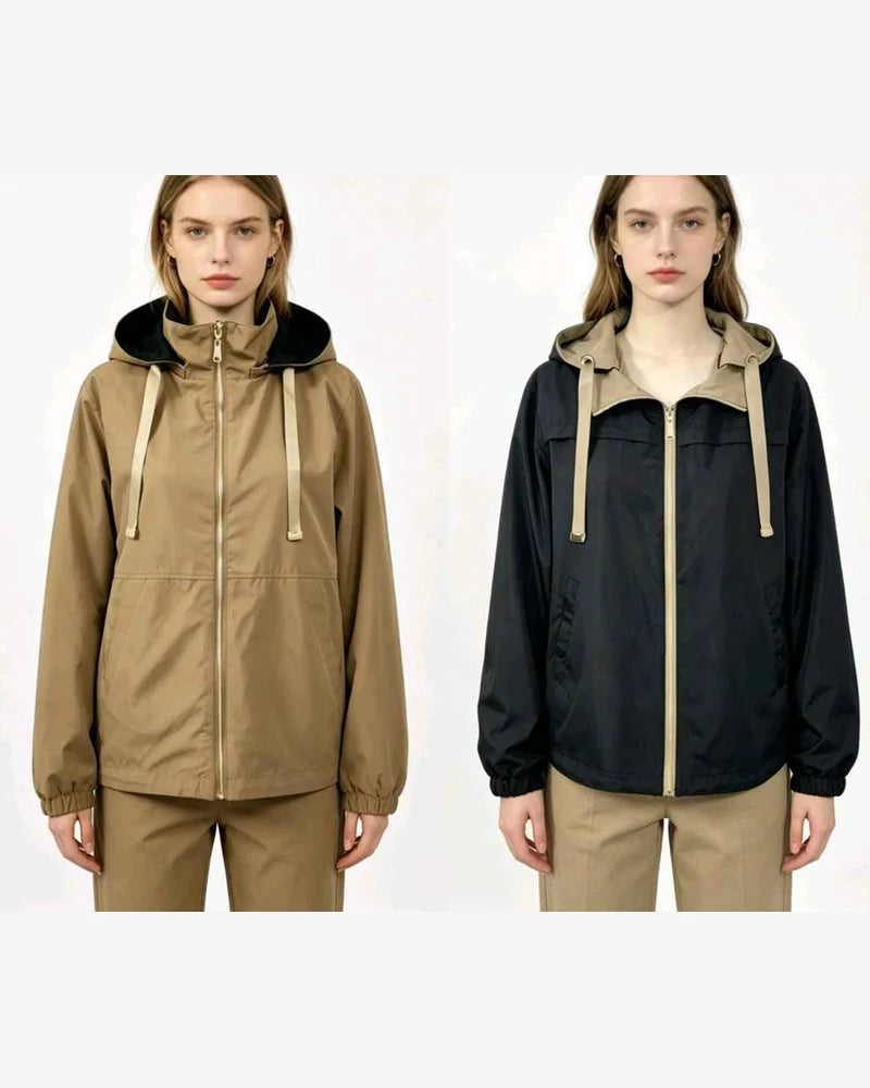 Giacca donna Blu Deise beige all'ingrosso modello 8117 - L&Y - foto 3