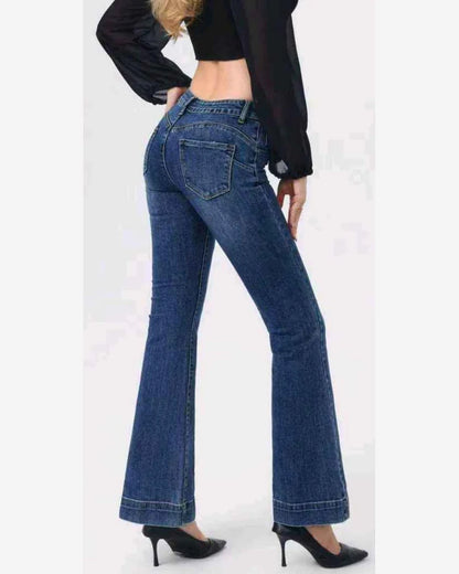 Jeans donna Kiss Pink all'ingrosso modello A507 - L&Y - foto 2