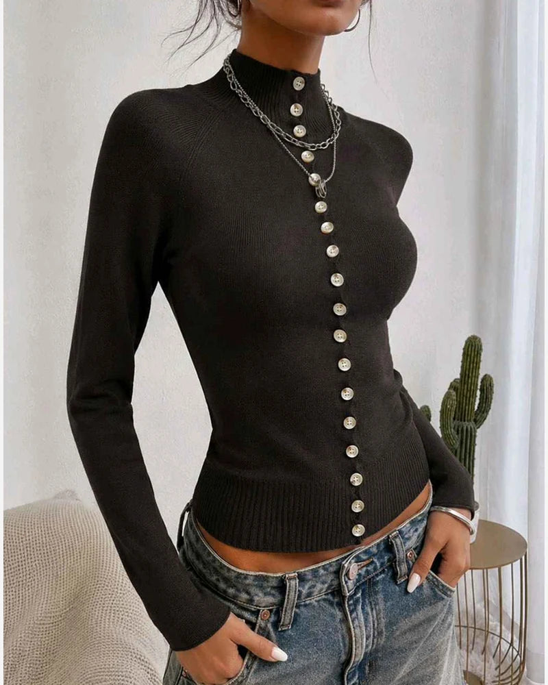 Golfino donna Vinceotto misto all'ingrosso modello AB5571 - L&Y