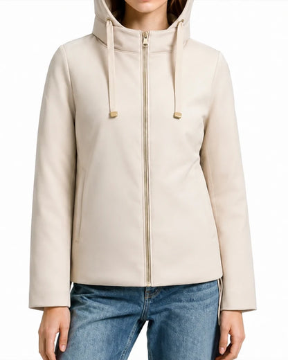 Giubbotto donna Ellen Rose beige all'ingrosso modello AB871 - L&Y