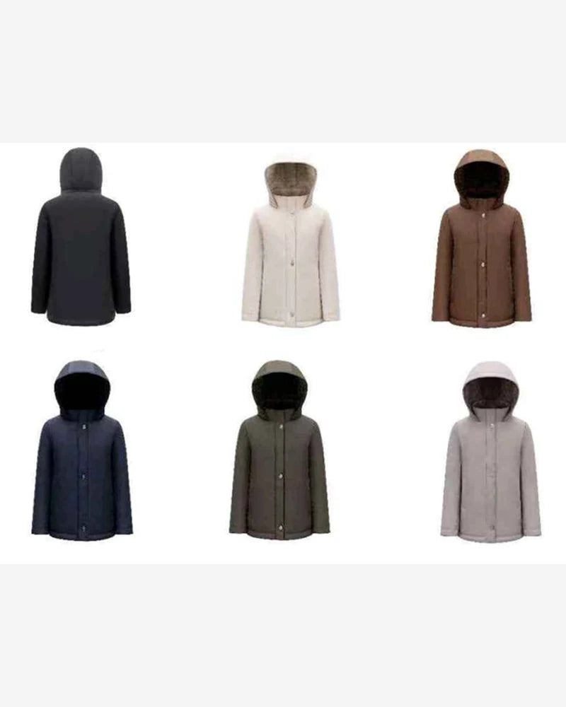 Giacca taglia comoda donna Ellen Rose beige all'ingrosso modello AB875 - L&Y - foto 2