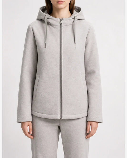 Giacca taglia comoda donna Ellen Rose blu all'ingrosso modello AB893 - L&Y