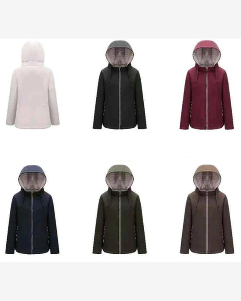 Giacca taglia comoda donna Ellen Rose blu all'ingrosso modello AB893 - L&Y - foto 2