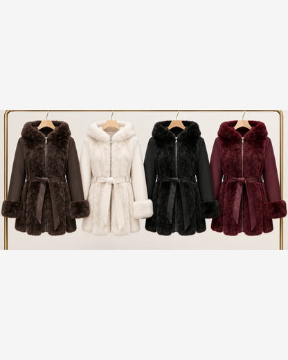 Giacca di ecopelle donna Ellen Rose all'ingrosso modello AM250 - L&Y - foto 2