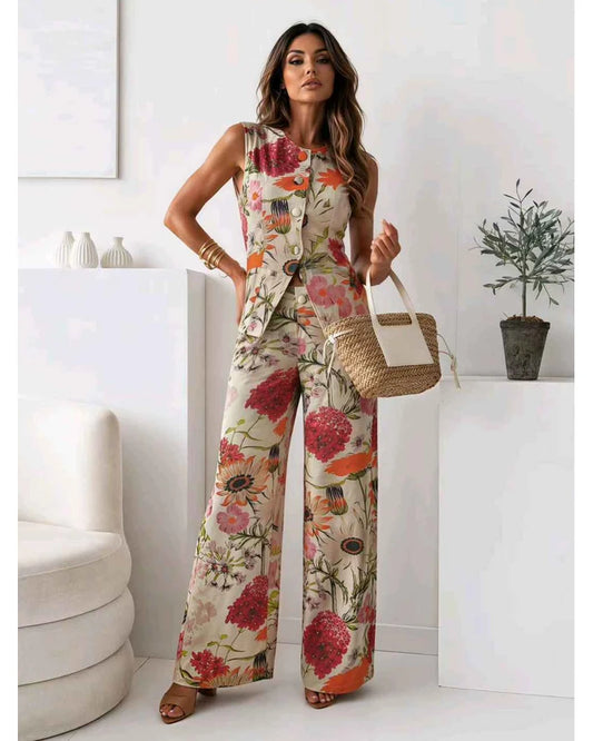 Completo donna Vinceotto Beige all'ingrosso modello B-357 - L&Y