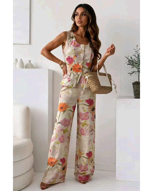 Completo donna Vinceotto Beige all'ingrosso modello B-369 - L&Y