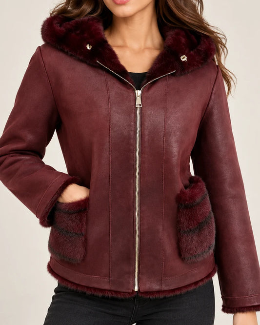 Ecopelliccia donna Mitno all'ingrosso modello B-806 - L&Y