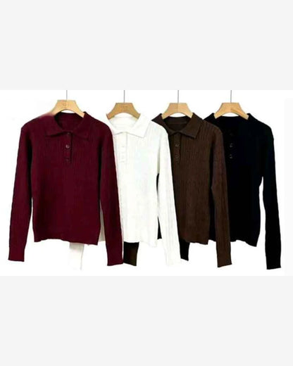 Maglia donna Vinceotto misto all'ingrosso modello C-3577-1 - L&Y - foto 2