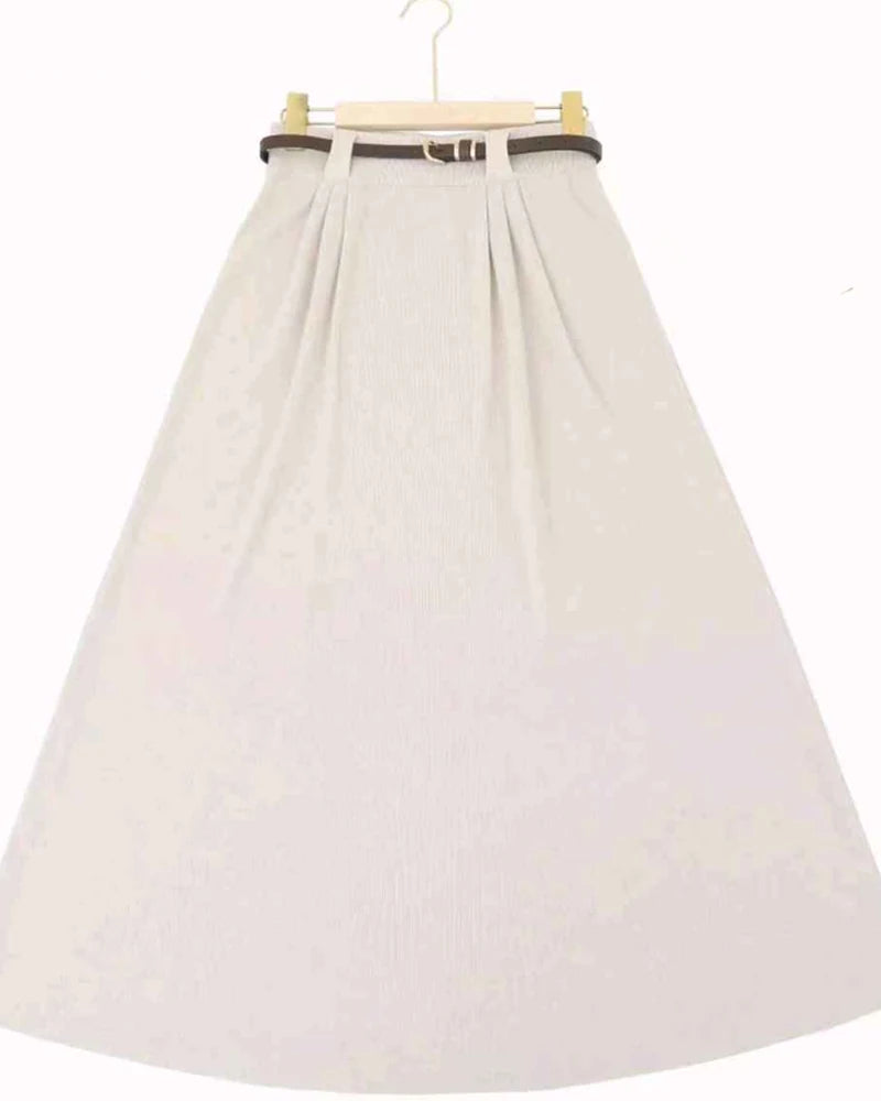 Gonna donna Blu Oltre misto all'ingrosso modello CB84556 - L&Y