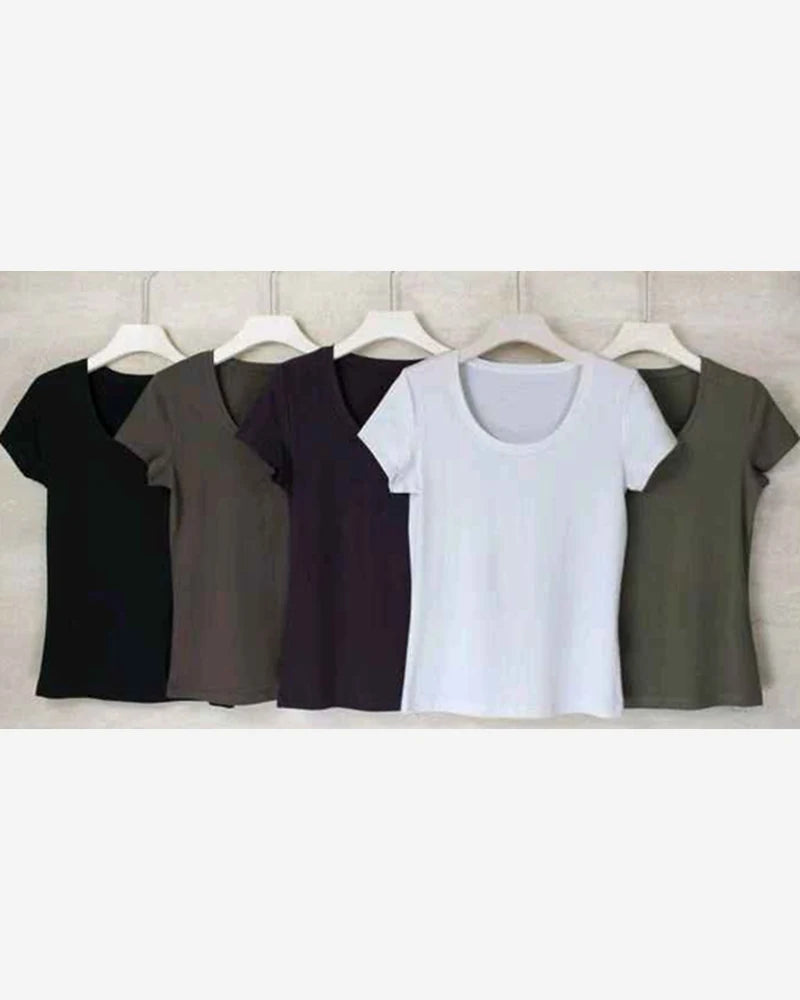 T-shirt donna Studio Eleven misto all'ingrosso modello D66773S - L&Y - foto 2